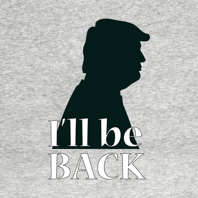 I'll be back - Trump by Little Painters